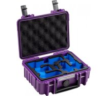 B&W Cases Type 500 for DJI Osmo Pocket 3 Creator Combo, Purple futrālis