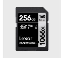 Atmiņas karte LEXAR Pro 1066x SDXC U3 (V30) UHS-I R160/W120 256GB