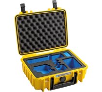 BW Outdoor Case Type 1000 for GoPro Hero 12 (fits even GoPro Hero 9/10/11), Yellow koferis