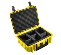BW Outdoor Cases Type 1000 / Yellow (divider system) koferis