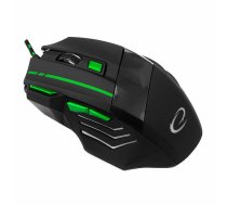 Esperanza EGM201G Wired gaming mouse (green) spēļu pele