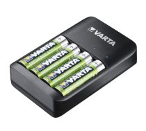 Akumulatoru lādētājs VARTA QUATRO 57652 + 4 uzlādējamās baterijas Varta 2100 mah AA