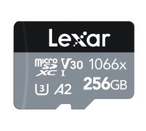 Atmiņas karte Lexar Pro 1066x microSDXC UHS-I (SILVER) R160/W120 512GB