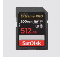 Atmiņas karte SanDisk Extreme PRO 512GB SDXC Memory Card UHS-I, Class 10, U3, V30