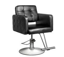HAIR SYSTEM 90-1 melns frizieru krēsls