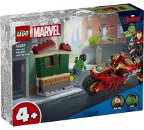 LEGO Super Heroes Iron Man with Bike and The Hulk