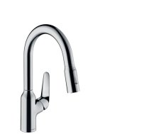 Kitchen faucet with pull-out hose Hansgrohe Focus M42, 71801000 (AG137)