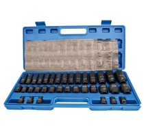 ADLER IMPACT SOCKETS K-D 35 pcs. 1/2" SHORT/LONG AD-35KD/PLASTIC WALL. (3510.92)