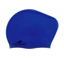 Swimming cap silicone AQUAFEEL 30404 43 blue/navy long hair (30404)