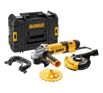 DEWALT ANGLE GRINDER 125/1500W ADJUSTABLE ROTATION WITH COVER DWE46150 + BOX + TAR. DIAM. (DWE4257KT-QS)