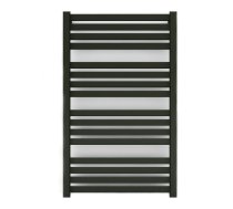 Steel towel warmer Elonika EP 53 x 96 KD with 300 W Terma MEG heater (black) (AE804)