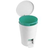 Bathroom pedal bucket 5L Diabolo green (154434913)