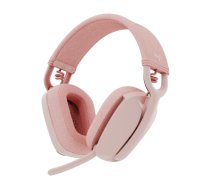 Logitech Zone Vibe 100 Wireless Headphones, Bluetooth, Rose (981-001224)