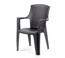 PLASTIC CHAIR EDEN ANTHRACITE 60X62X89CM (EDN046AN)