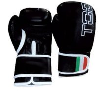 Boxing gloves TOORX LEOPARD BOT-002 10oz black eco leather (BOT-002)