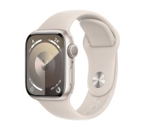 Watch Apple Watch Series 9 GPS 41mm Starlight Aluminium Case with Sport Band S/M - Starlight