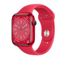 Watch Apple Watch Series 8 GPS 45mm Red Aluminium Case with Sport Band - Red EU