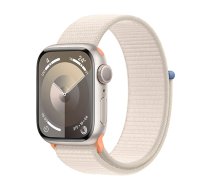 Watch Apple Watch Series 9 GPS 41mm Starlight Aluminium Case with Sport Loop - Starlight EU