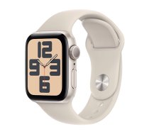 Watch Apple Watch SE (2023) GPS 40mm Starlight Aluminium Case with Sport Band S/M - Starlight