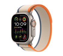 Watch Apple Watch Ultra 2 LTE 49mm Titanium Case with Trail Loop M/L - Orange/Beige EU