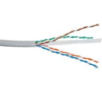 Kabelis Cat6 U/UTP PVC pelēks No Brand # SEC6UTP