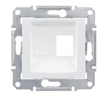 Centrālplate 1xkeystone ligzdai balta SEDNA PRO SCHNEIDER ELECTRIC / SDN4300621