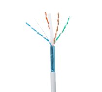 Datu kabelis 4×2x0.55mm Cat6 F/UTP balts PVC 305m (SEC6FTP)