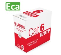 Datu kabelis Cat.6 U-UTP 0.53 OFCu. LSZH FR. 305m. Balts (Eca), PFM923I-6UN-C