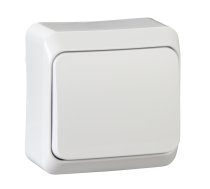 1 pola slēdzis v/a balts IP20 PRIMA