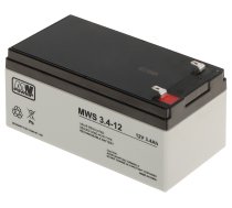 AKUMULATORS 12V/3.4AH-MWS MW Power