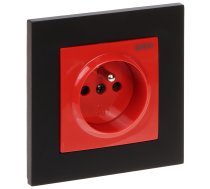 DATA ATSEVIŠĶĀ KONTAKTLIGZDA AR RĀMI SANTRA/4142-19/EPN 230 V 16 A Elektro-Plast