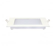 Panelis, LED, SLIM/sq, 3W, 110lm, IP20, balts, 2gab.