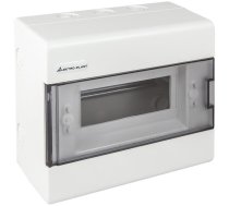 Modulārais 1×8 virsmontējamais sadalītājs (N+PE) IP40 SRn-8
