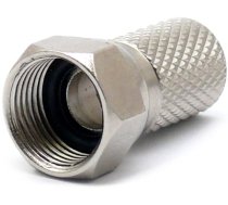 F-konektors 6,8 mm ar blīvējumu