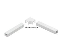 Savienotājelementi grīdlīstēm, leņķa slēdzis WHITE LK 35×18 (1 gab.)