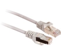 GETFORT CAT.6 FTP kabelis PATCHCORD 0.5m pelēks