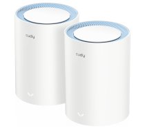 WI-FI MĀJAS SISTĒMA MESH M1200(2-PACK) 2.4 GHz, 5 GHz, 300 Mbps + 867 Mbps CUDY