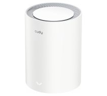 WI-FI MĀJAS SISTĒMA MESH M3000(1-PACK) Wi-Fi 6 2.4 GHz, 5 GHz, 574 Mbps + 2402 Mbps CUDY