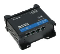 PIEKĻUVES PUNKTS 4G LTE +ROUTER RUT951 Dual SIM 2.4 GHz 300 Mbps Teltonika