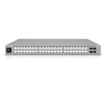 Switch|UBIQUITI|Ubiquiti UniFi Pro XG 48 PoE|Switch type Managed|Switch layer L3|Rack mounting Yes|Stackable Yes|Form factor 1U|48xRJ-45 ports|RJ-45 Ports Type 10G Ethernet (100/1000/10000)|16×2.5G Ethernet (copper) ports quantity|32×10G Ethernet (copper) ports quantity|4xSFP28 ports quantity|10G support Yes|Power over Ethernet (PoE) Yes|Total Power over Ethernet (PoE) budget 1080 W|USW-PRO-XG-48-POE