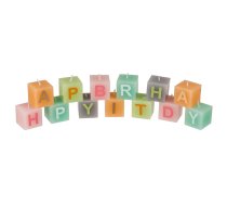 Dzimšanas dienas sveču komplekts "HAPPY BIRTHDAY"