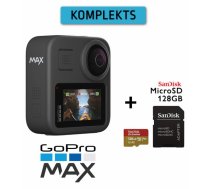 GOPRO MAX + Sandisk Extreme MicroSD 128GB sporta kamera