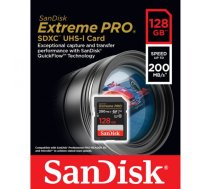 SANDISK MEMORY SDXC 128GB UHS-1/SDSDXXD-128G-GN4IN atmiņas karte