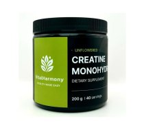 Vital Harmony kreatīna monohidrāts ar bez garšas 200g sporta uzturs