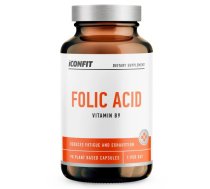 ICONFIT Folic Acid (Vitamin B9, 400 μg), N90 uztura bagātinātājs