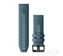 GARMIN Fenix 6X 26mm QuickFit Watch Band, Lakeside Blue Silicone