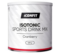 ICONFIT Isotonic - Cranberry 400g sporta uzturs