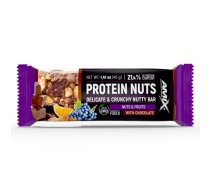 AMIX Protein Nuts Crunchy Nutty Bar 40g, Nuts & Fruits sporta uzturs