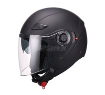 VITO Jet Amaro Matt Black Helmet (XS/S/M/L/XL) ķivere