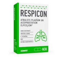 ICONFIT Respicon - Atbalsts plaušām un elpceļiem, N30 uztura bagātinātājs